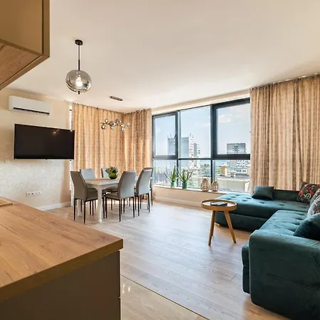 Metalex Garden 2Bdrm Luxury Apartment Varna Exterior photo